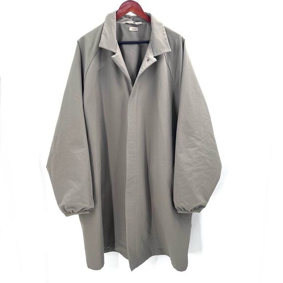 Fear of God X Adidas Athletics Car Coat Clay/Grey Mens Large - Picture 3 of 10